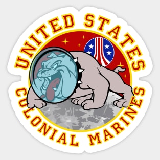 USCM Bulldog Sticker